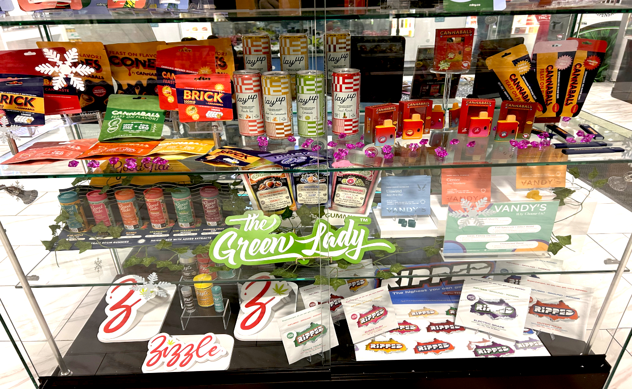 Standing floor Display