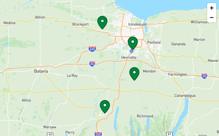 MJ Dispensary store locations.